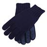 Dents Glove cashmere/suede knitted