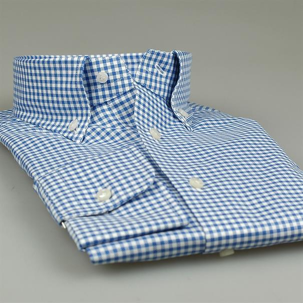 Shoes & Shirts Button d slim strong check