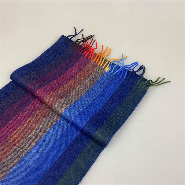 Shoes & Shirts Scarf wool multi stripe
