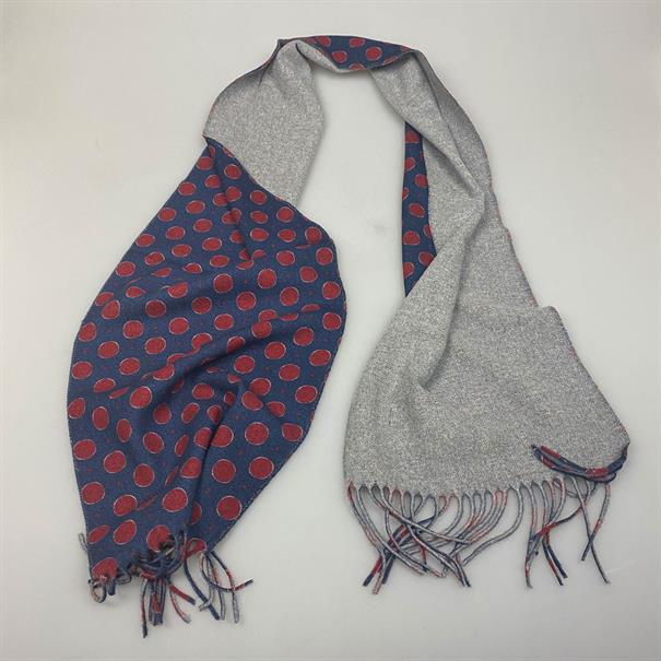Shoes & Shirts Scarf wool red rounds