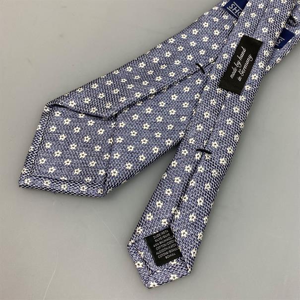 Shoes & Shirts Tie silk/cotton flower